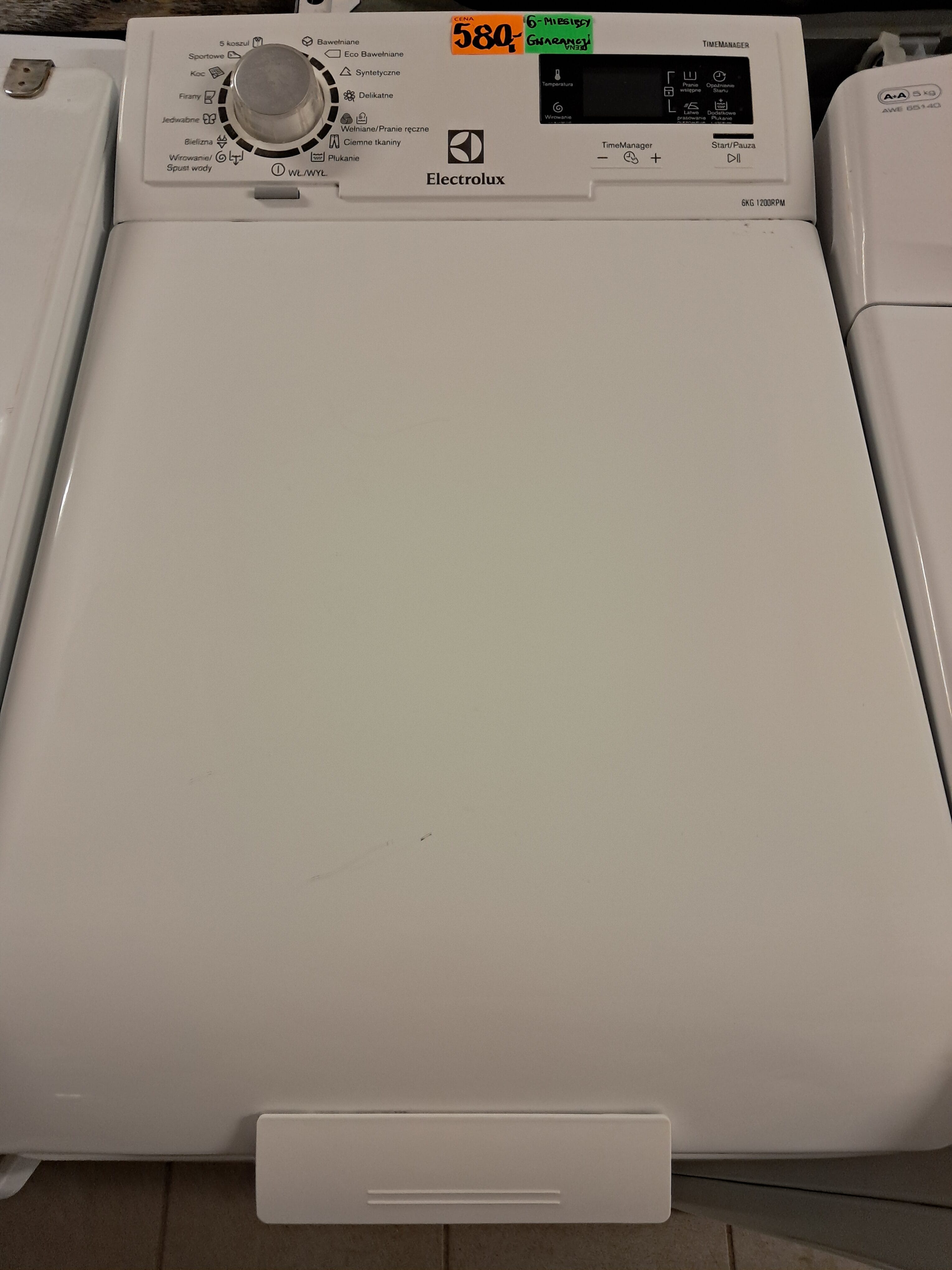 ELECTROLUX  EWT1266EDW